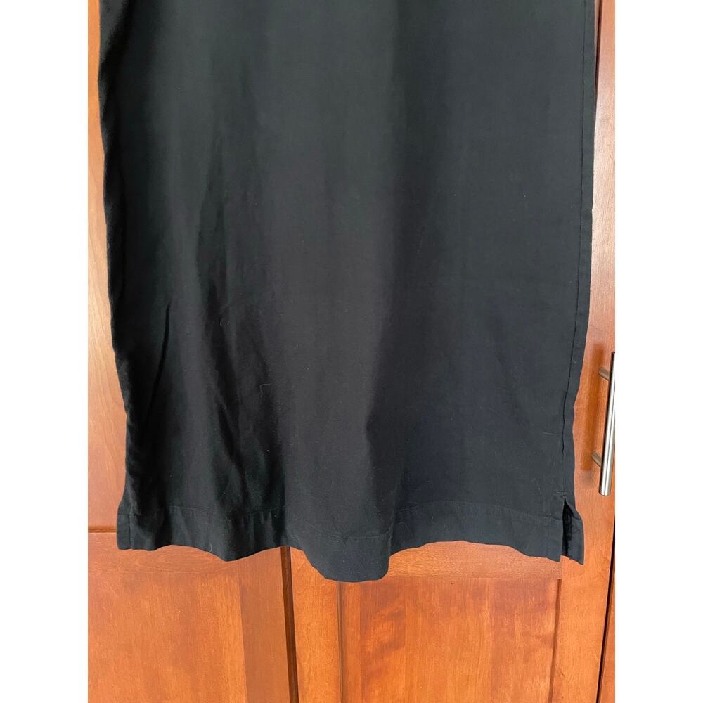 American Giant Muscle Tee Dress Sleeveless Black Size Small - Picture 5 of 8